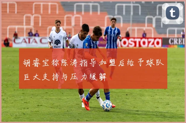 胡睿宝称陈涛指导加盟后给予球队巨大支持与压力缓解